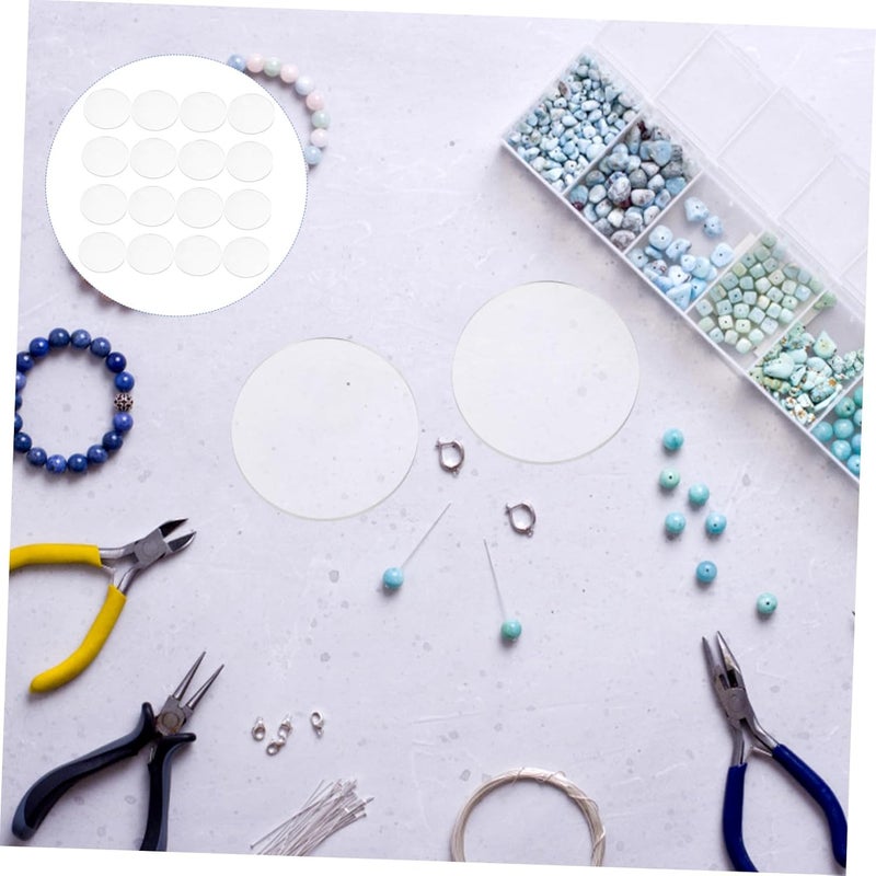 5 Transparent Acrylic Circle Discs Clear Blanks For Crafts Art Projects Decorations - Image 4